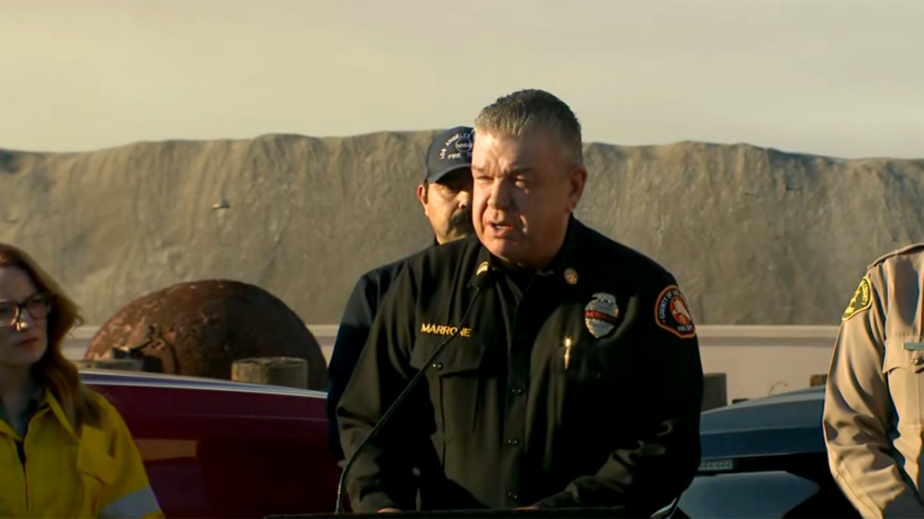 WATCH LIVE: Officials hold press conference as massive wildfire threatens prestigious university