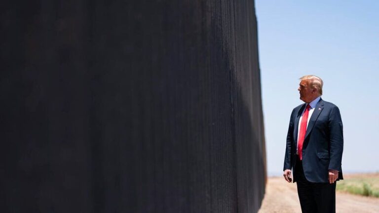 Trump calls for end to border wall auctions: ‘Almost criminal act’