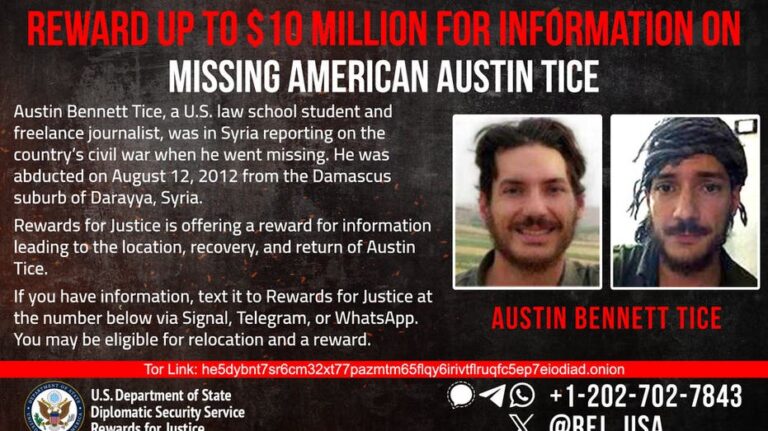 Collapse of Syria’s Assad regime renews US push to find Austin Tice