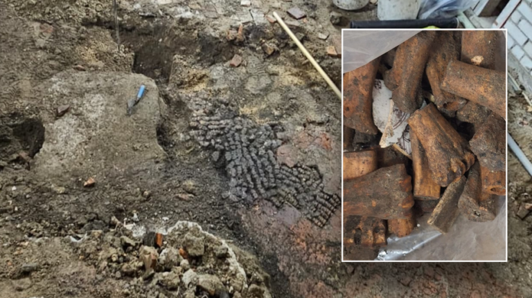 Archaeologists discover creepy floor made of bones near red-light district: 'Very special find'