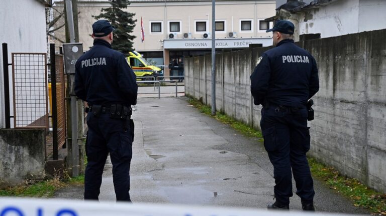 Knife attack in Croatian school leaves 7-year-old dead, 6 people wounded, police say