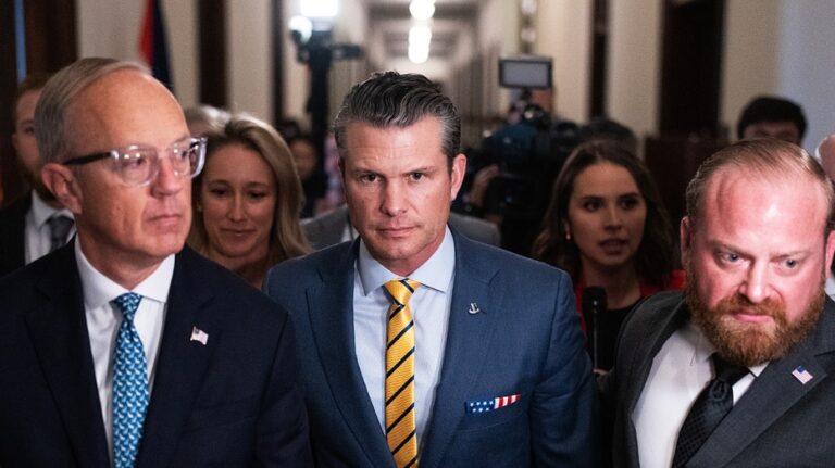 Pete Hegseth ramps up Pentagon pitch with back-to-back meetings on Capitol Hill