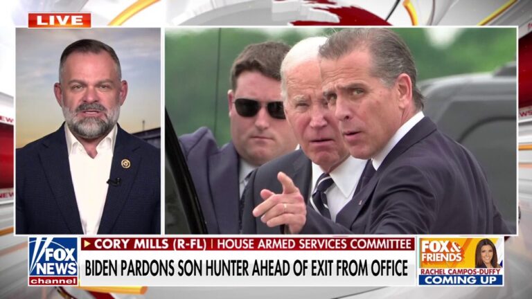 Biden lied about Hunter pardon to influence 'outcome of jury,' GOP rep says