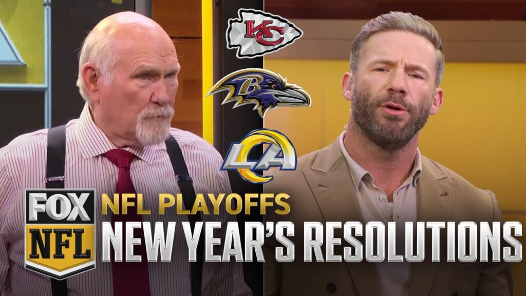 NFL Playoffs: Chiefs, Ravens, Rams' New Year's resolutions with Terry Bradshaw | FOX NFL Kickoff