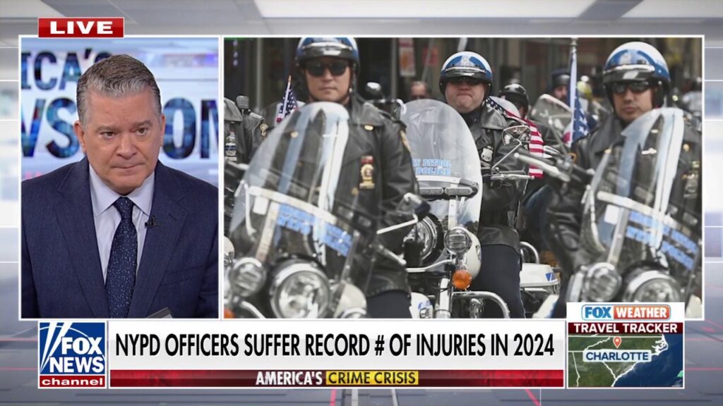 NYPD officers suffer record number of injuries in 2024