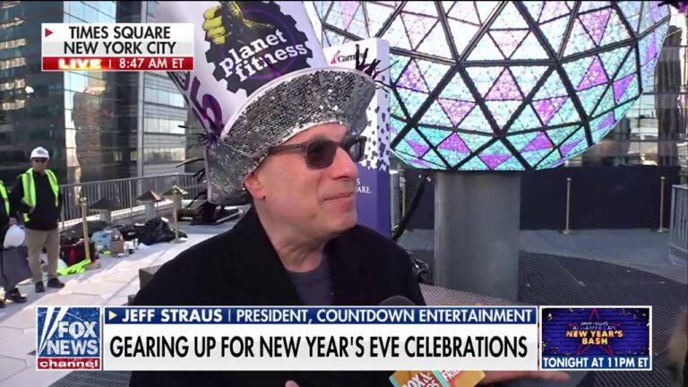 New Year’s Eve in Times Square will have an ‘eclectic, wonderful mix of entertainment’, says Countdown Entertainment president