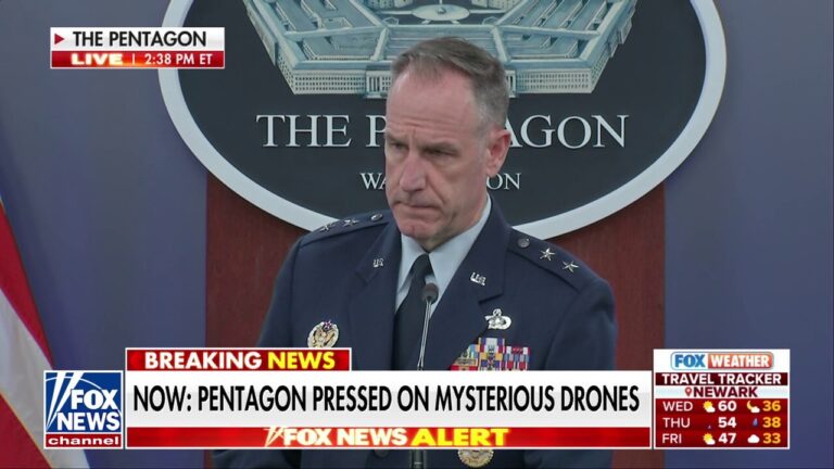 Pentagon pressed on drone sightings: Will continue to ‘respond appropriately’