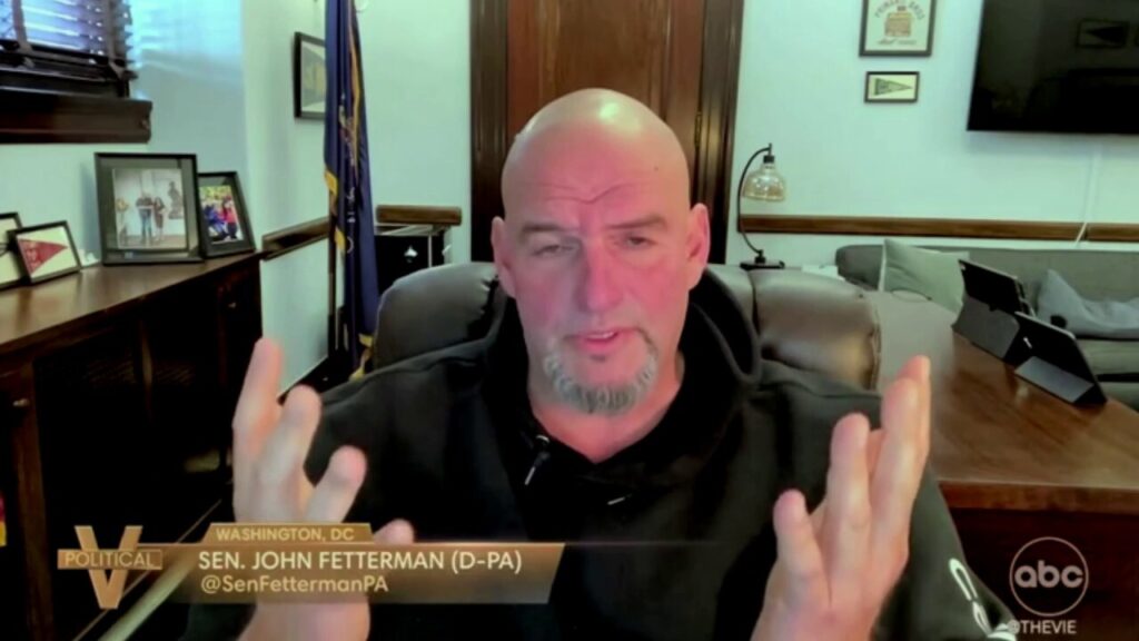 Sen. John Fetterman tells 'The View' both Hunter Biden and Trump cases were politically motivated