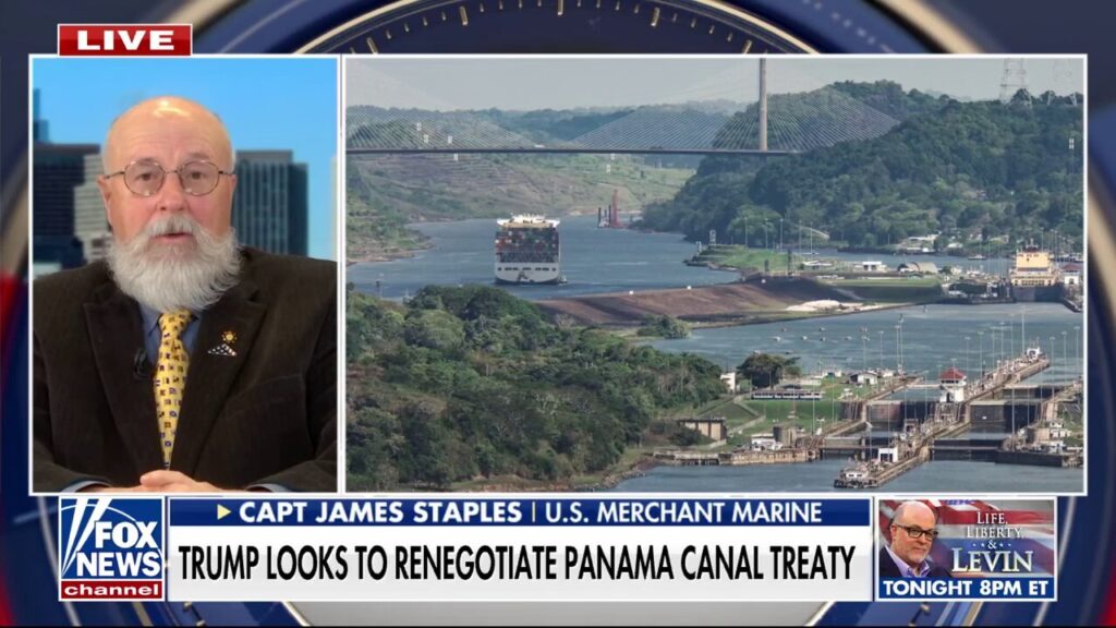 ‘American control’ over Panama Canal would be ‘great for the security of the whole Northern Hemisphere’, says Capt. James Staples