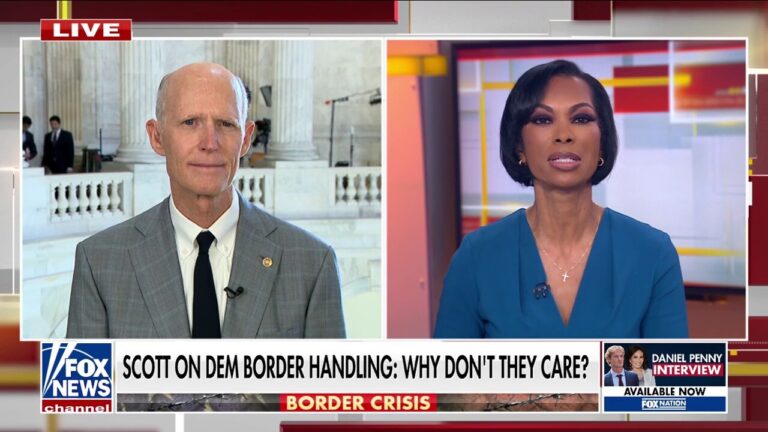 It's 'disgusting' what Biden has done to our border, says Sen. Rick Scott