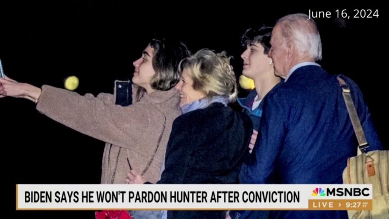 Flashback: MSNBC's Jen Psaki gushed that Biden's pledge to not pardon Hunter showed true character