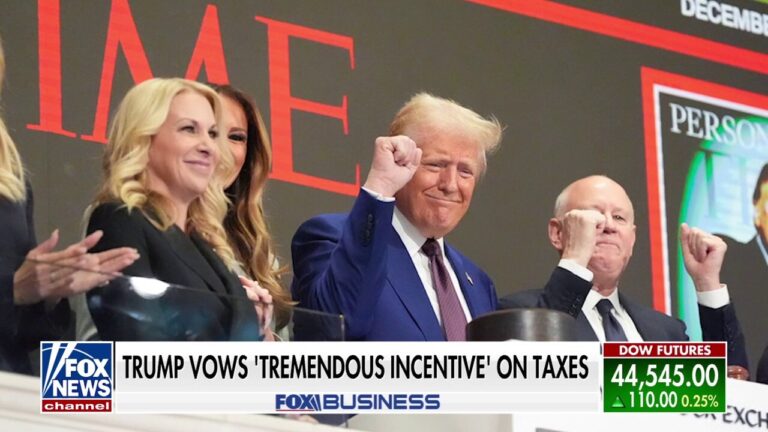 Trump promises 'tremendous incentive' on taxes during second term