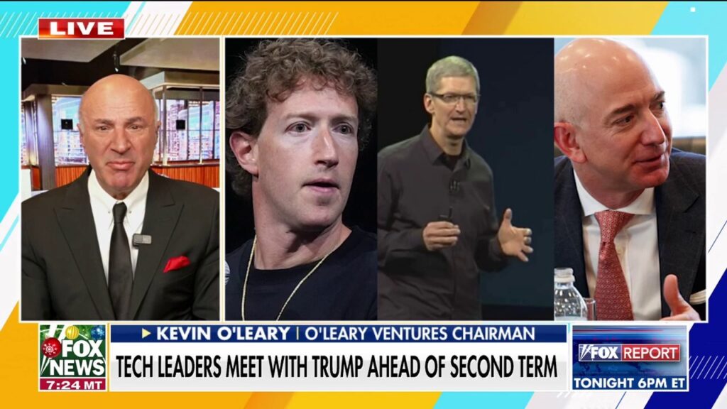 Major tech CEOs meet with Trump ahead of second term