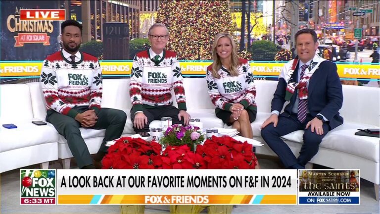 ‘Fox & Friends’ looks back on their best moments of 2024