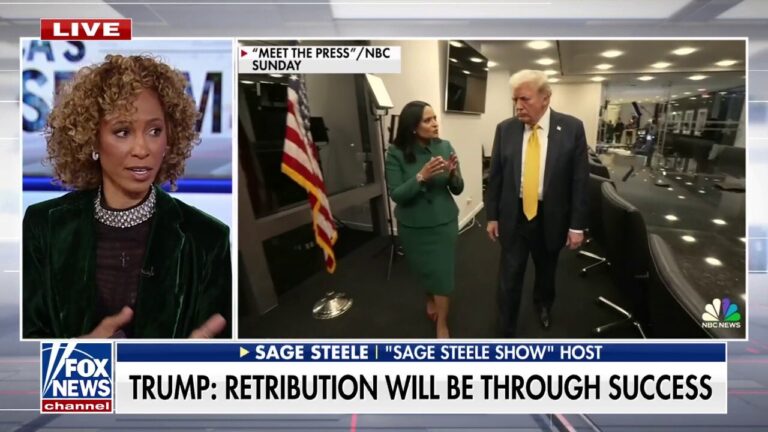 Sage Steele touts 'softened' Trump after dismissing political retribution concerns