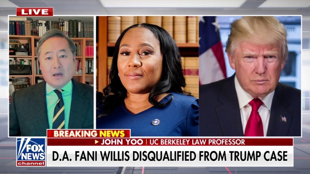 DA Fani Willis disqualified from Georgia Trump case