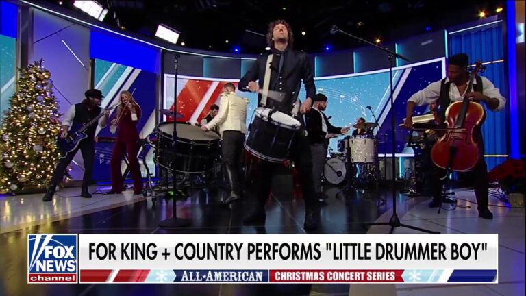 ‘For King + Country’ performs ‘Little Drummer Boy’ as the Christmas countdown begins