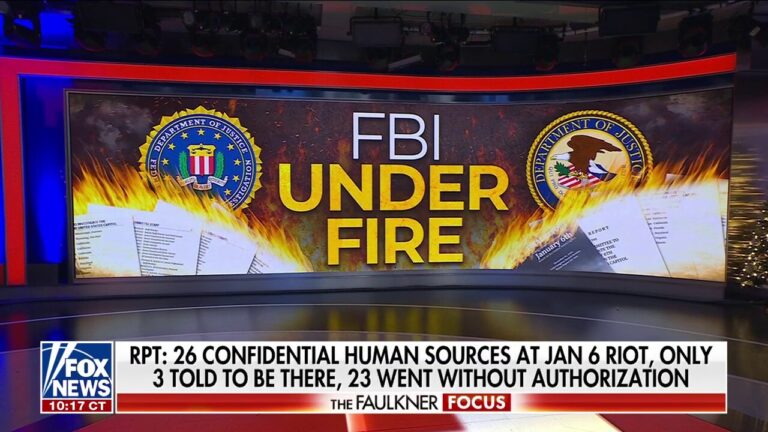 FBI under fire over Jan. 6: 26 confidential sources at riot, IG reports