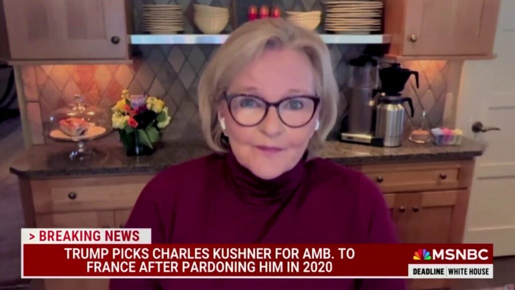 MSNBC's Claire McCaskill says 'I just hate' that Hunter pardon gives ‘ammunition’ to Republicans