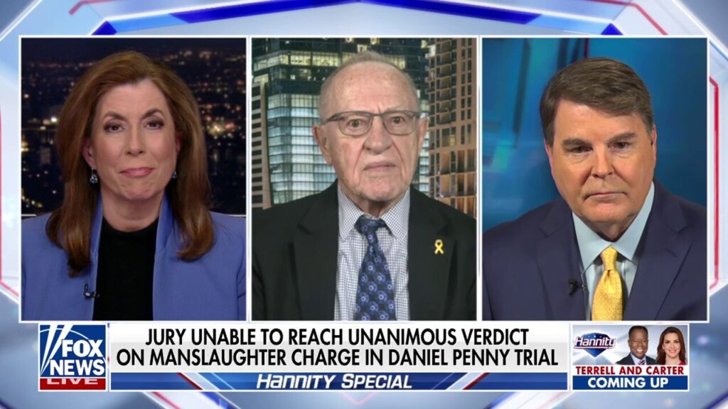 Daniel Penny case had a ‘hung jury’ from the onset, Alan Dershowitz claims