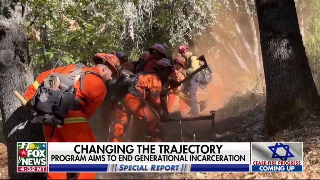 California inmates learn how to become firefighters