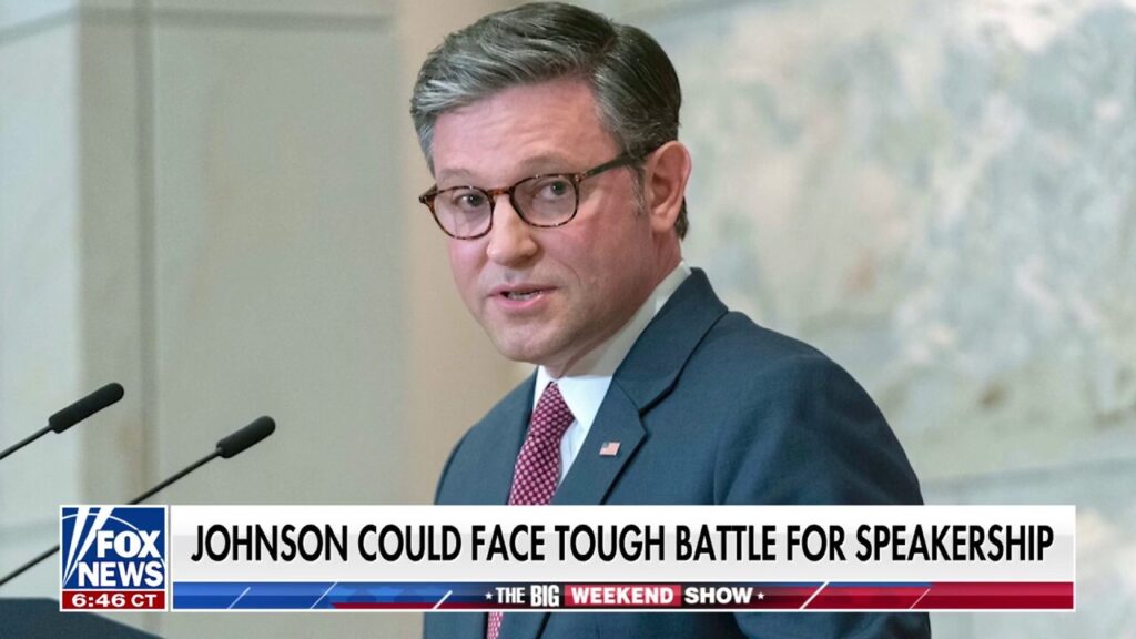 Mike Johnson has ‘no margin for error’ in speakership vote, Guy Benson explains