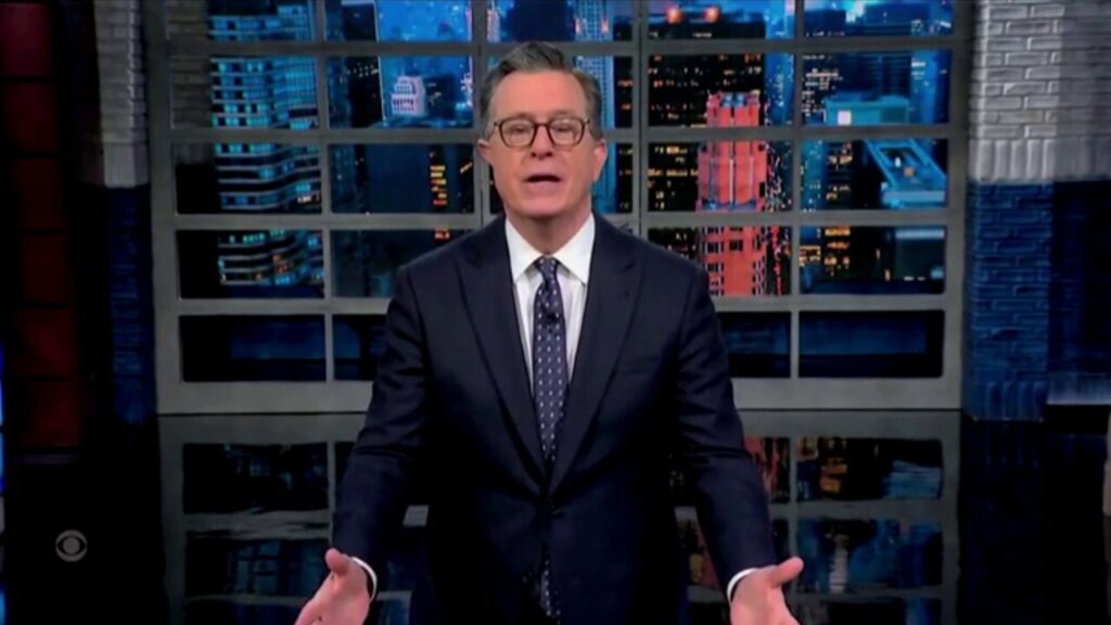 Colbert mocks ABC News' 'stupid' settlement with Donald Trump