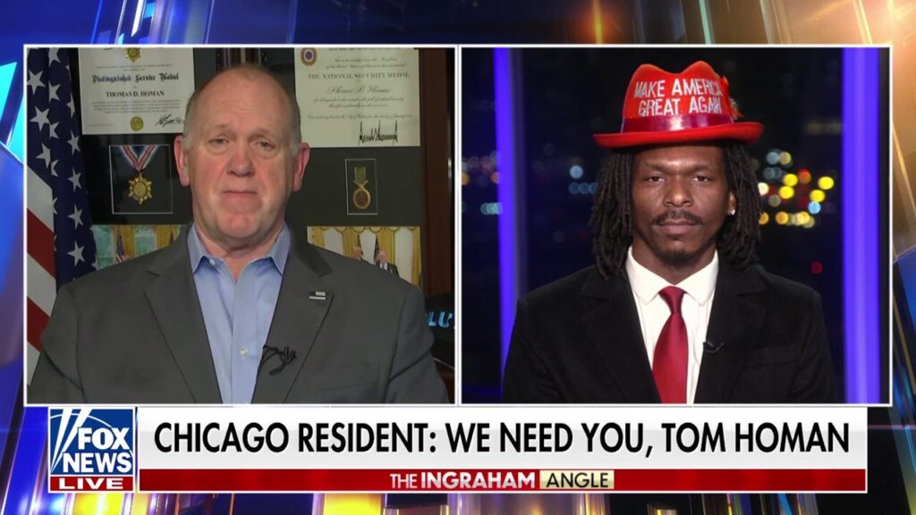 Chicago resident tells Tom Homan: ‘Please come clean up Chicago!’