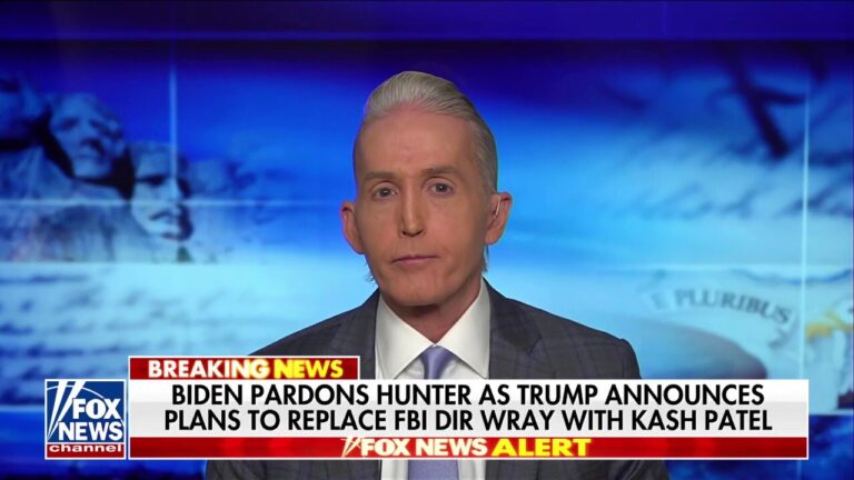 Trey Gowdy on Biden pardoning his son: 'The breadth of it surprises me a little bit'