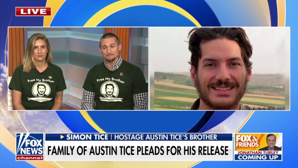 American hostage Austin Tice's siblings plead for his release after 12 years missing in Syria