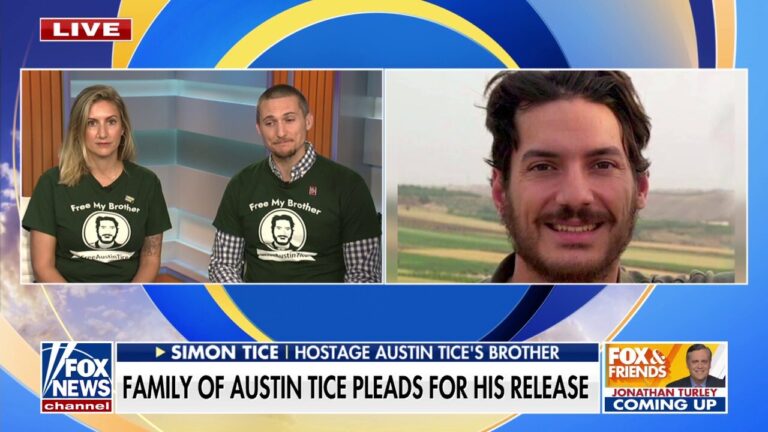 American hostage Austin Tice's siblings plead for his release after 12 years missing in Syria