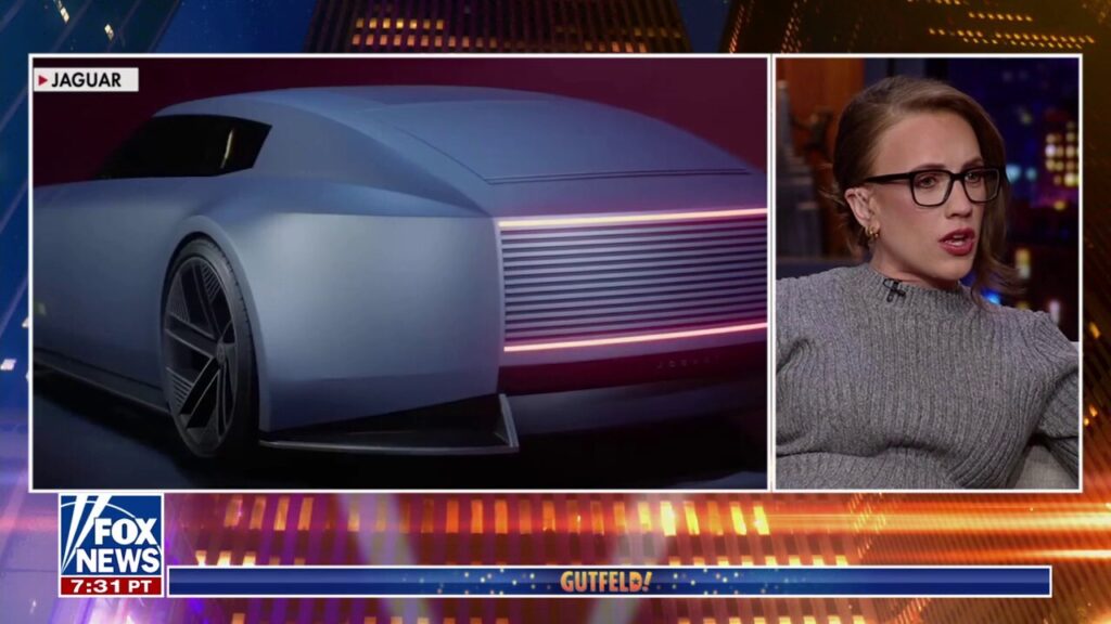 Kat Timpf reacts to Jaguar’s new concept car: Why are you marketing a car that doesn’t exist?