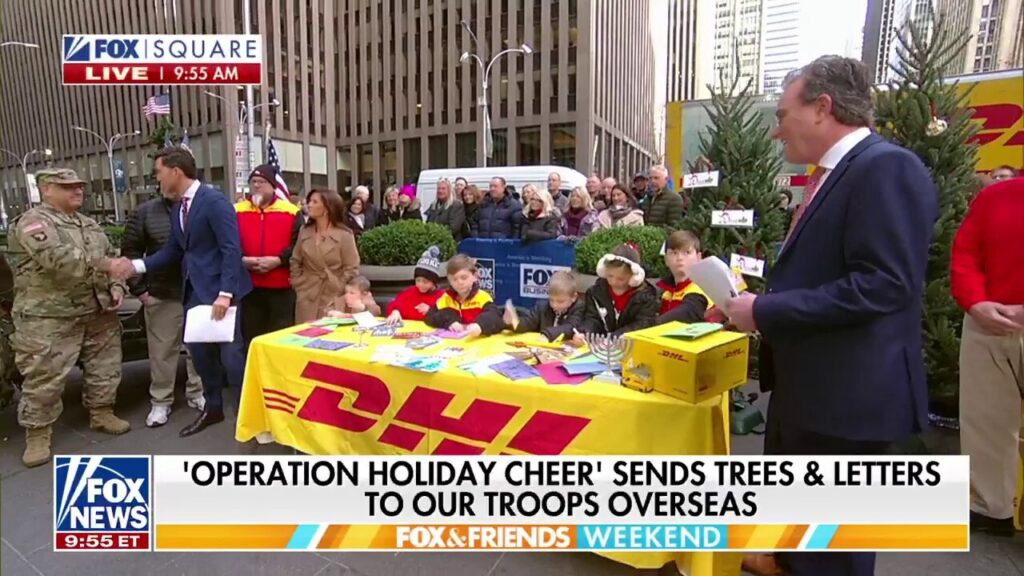 Operation Holiday Cheer sends trees, letters to troops overseas