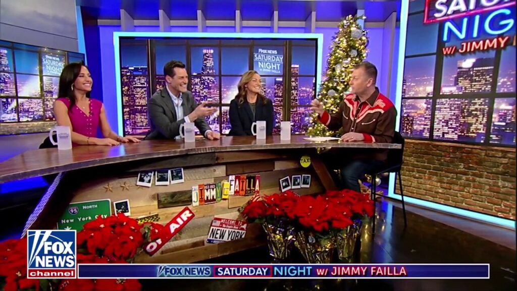 Jimmy Failla & His 'Fox News Saturday Night' Panelists Come Up With The Perfect 2024 Holiday Movie Playlist