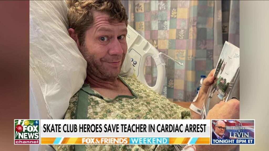 Skate club heroes save history teacher who went into cardiac arrest