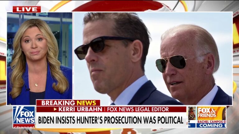 Kerri Urbahn argues Biden's pardon of Hunter is 'fantastic' for Trump