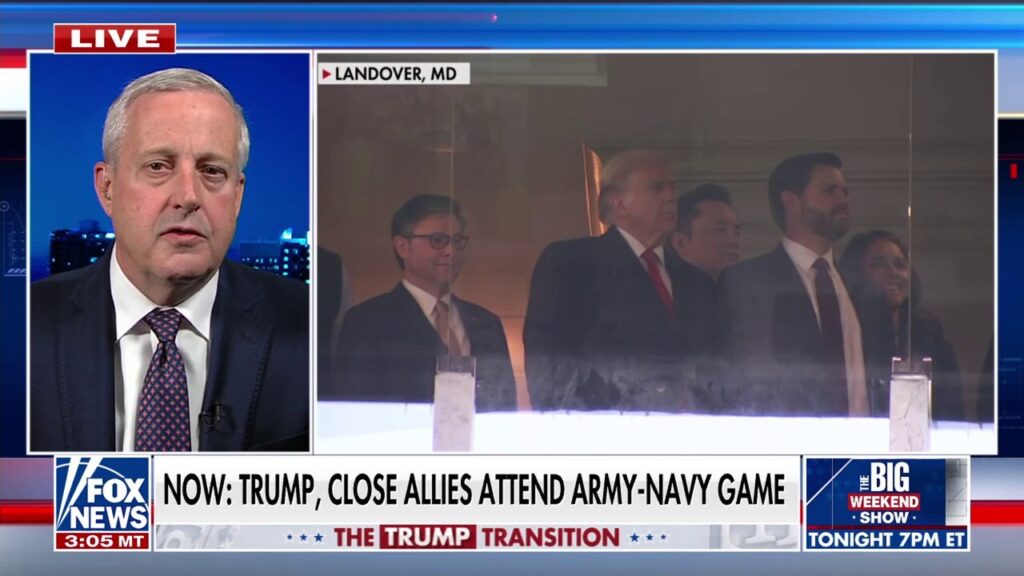 People alongside Trump at Army-Navy game show ‘common thread,' Michael Whatley says