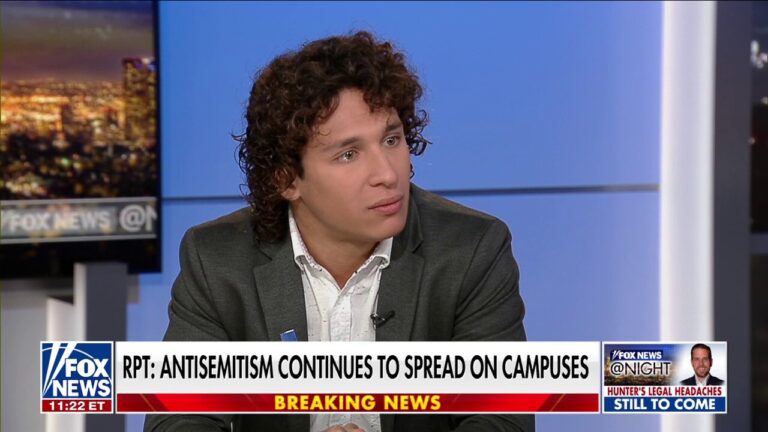 Protester refuses to shake hands with Jewish UCLA student