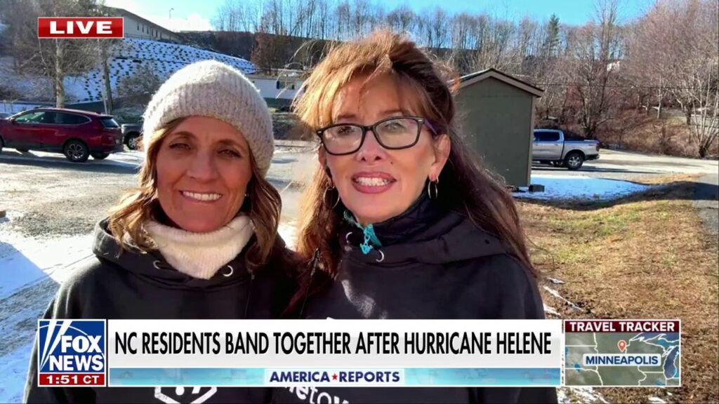 Hurricane-ravaged North Carolina community bands together for holiday cheer