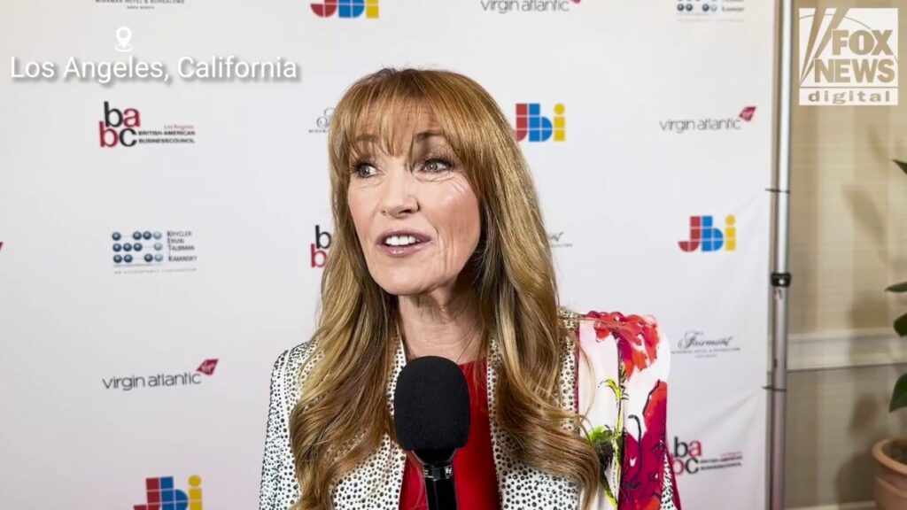 Jane Seymour presented with The British American Business Council LA Icon Award days after escaping Malibu fires