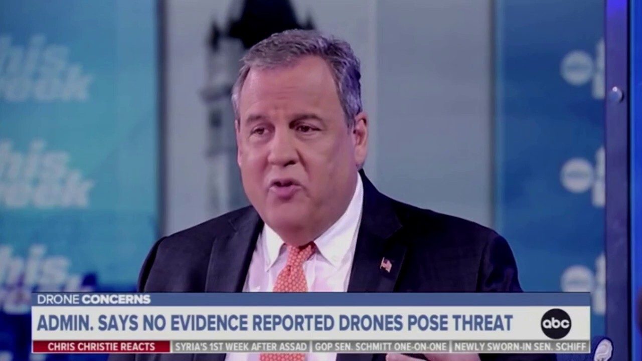 Chris Christie slams government response to NJ drones: 'It's just wrong'