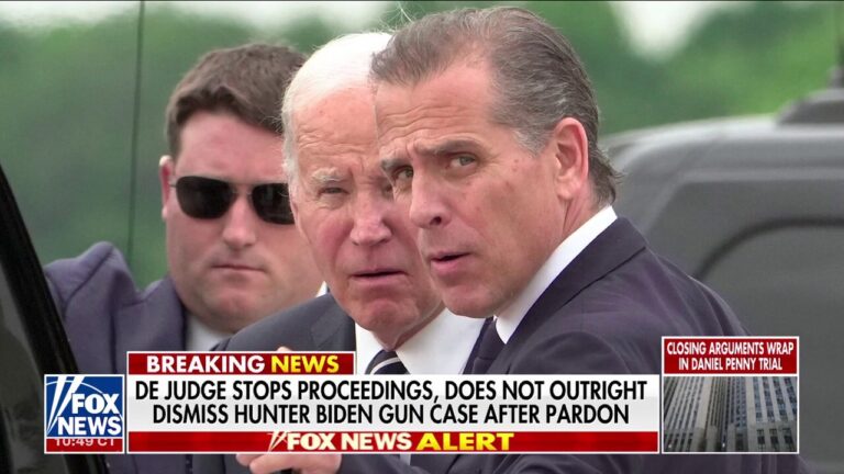 Judge terminates proceedings in Hunter Biden gun case following pardon