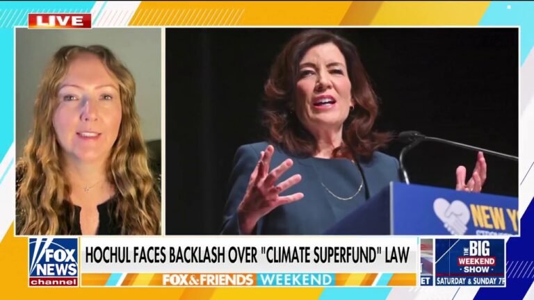 Blue state governor's climate law a plot to 'get the left aligned with her,' journalist says