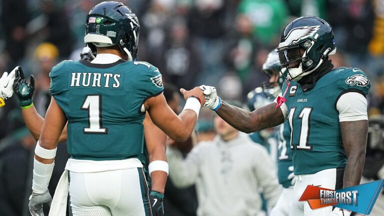 Jalen Hurts claps back at doubters after Philadelphia Eagles' win | First Things First