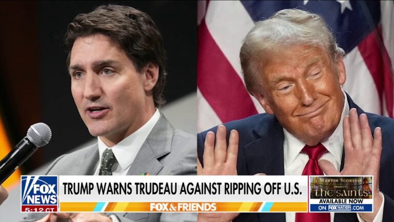 'Nervous laughter': Trump delivers warning to Trudeau at Mar-a-Lago