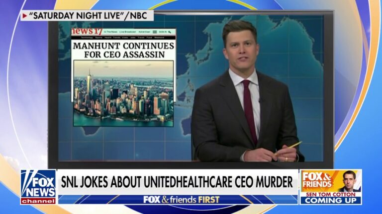 'SNL' slammed for jokes about UnitedHealthcare CEO murder: 'Not a joke'