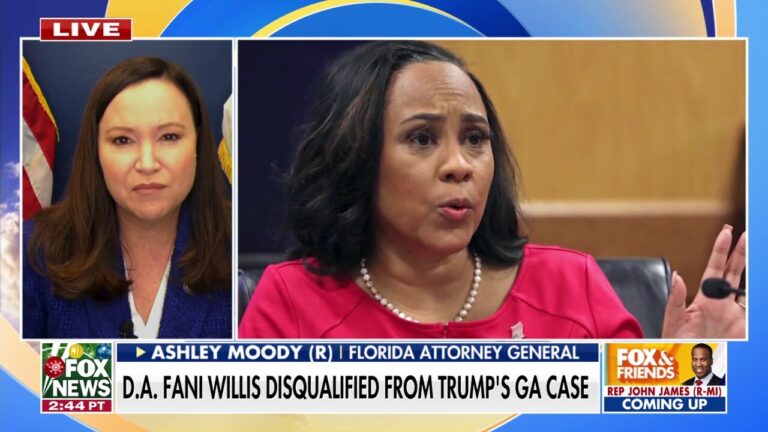 Florida AG predicts Trump's charges will be 'reconsidered' after Fani Willis disqualification