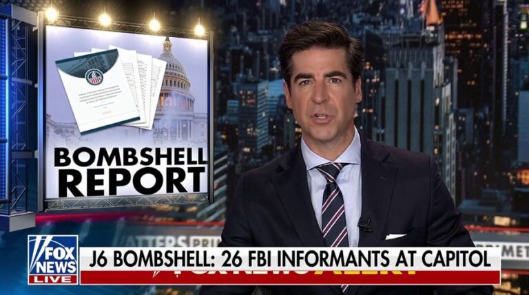 JESSE WATTERS: The Justice Department just released the bombshell report that we've been waiting for