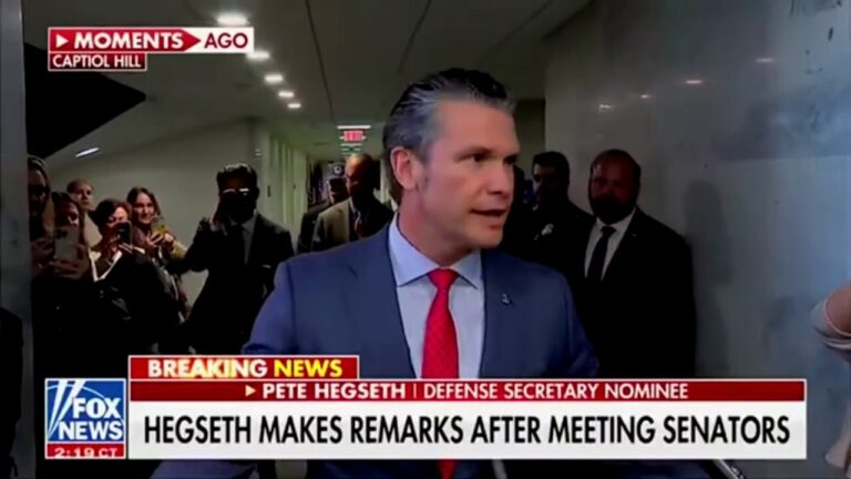 Trump transition rolls out Hegseth hype video complete with supporting senators amid Hill meetings