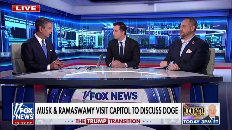 Debate over DOGE heats up as Musk and Ramaswamy visit Capitol Hill